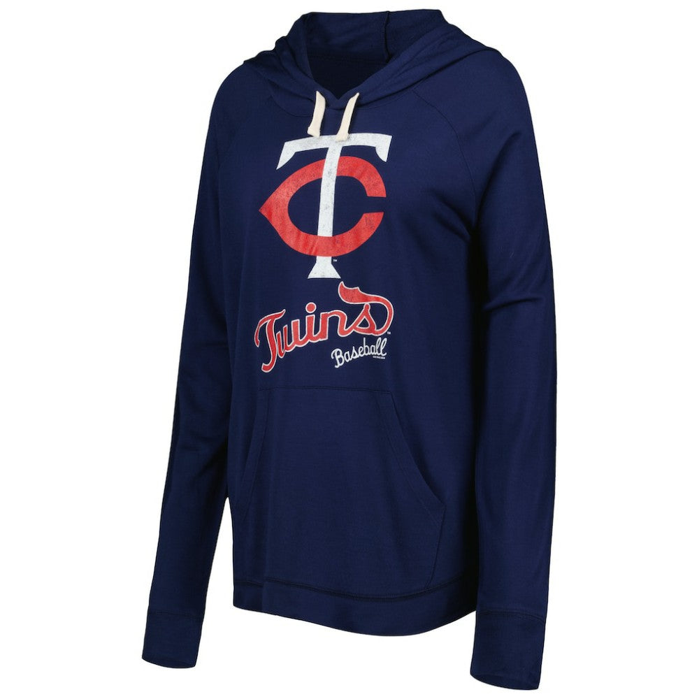 MLB Minnesota Twins Touch Women's Pre-Game Raglan Pullover Hoodie
