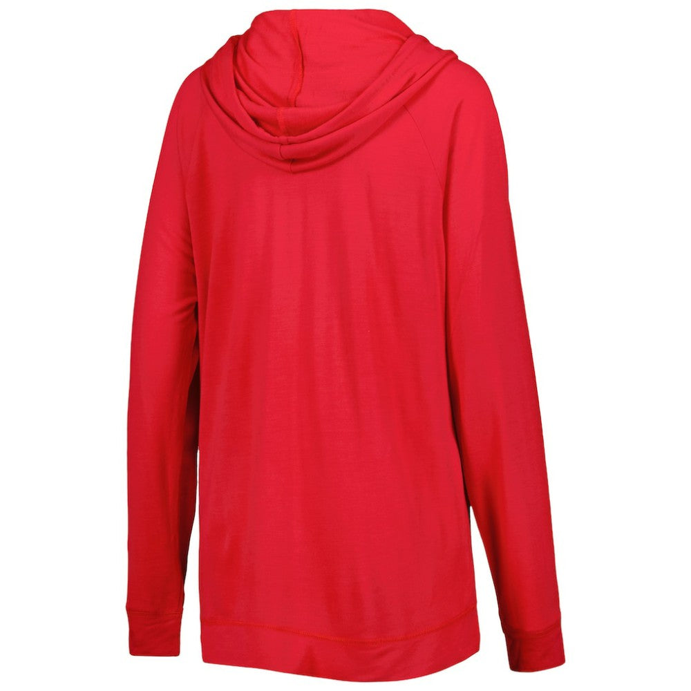 MLB St. Louis Cardinals Touch Women's Pre-Game Raglan Pullover Hoodie