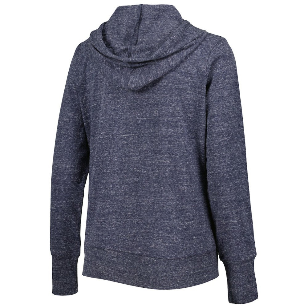 MLB Milwaukee Brewers Touch Women's Training Camp Tri-Blend Lightweight Full-Zip Hoodie