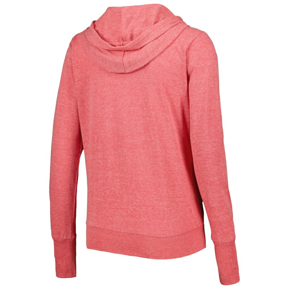 MLB Washington Nationals Touch Women's Training Camp Tri-Blend Lightweight Full-Zip Hoodie