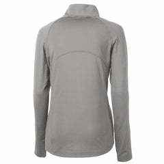 Cutter & Buck Women's Throwback Logo Adapt Eco Knit Stretch Recycled Half-Zip Pullover Top - Detroit Lions