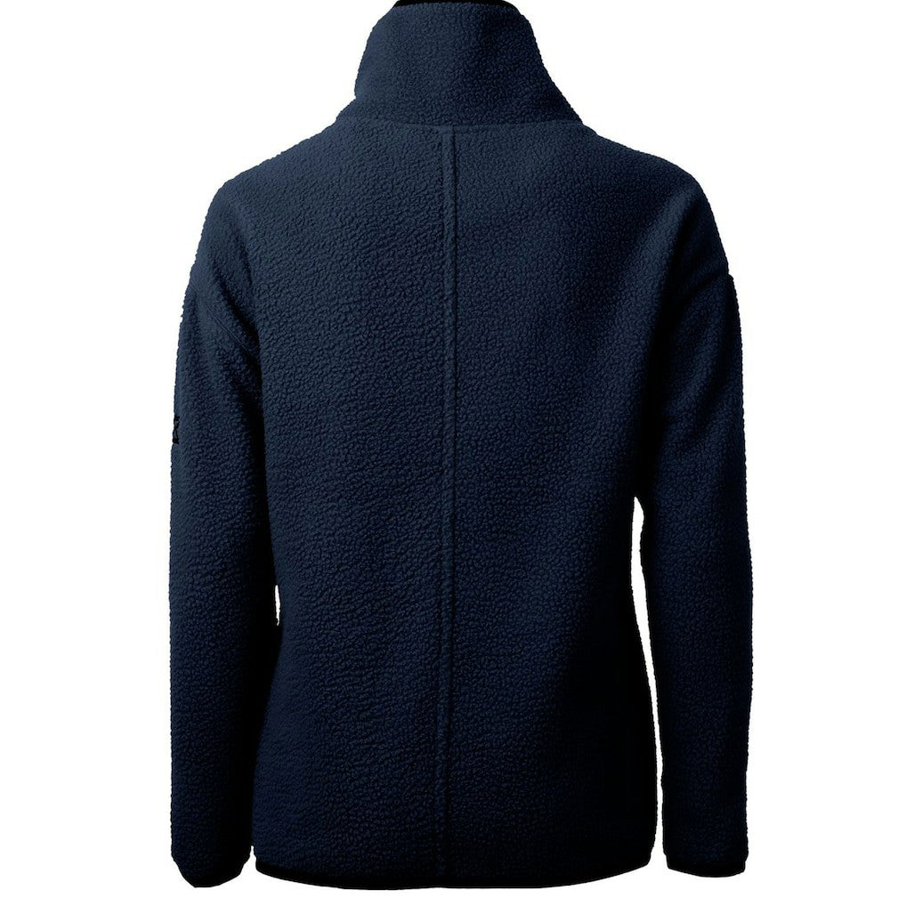 Cutter & Buck Women's Throwback Logo Cascade Eco Sherpa Fleece Half-Zip Pullover Jacket - Chicago Bears