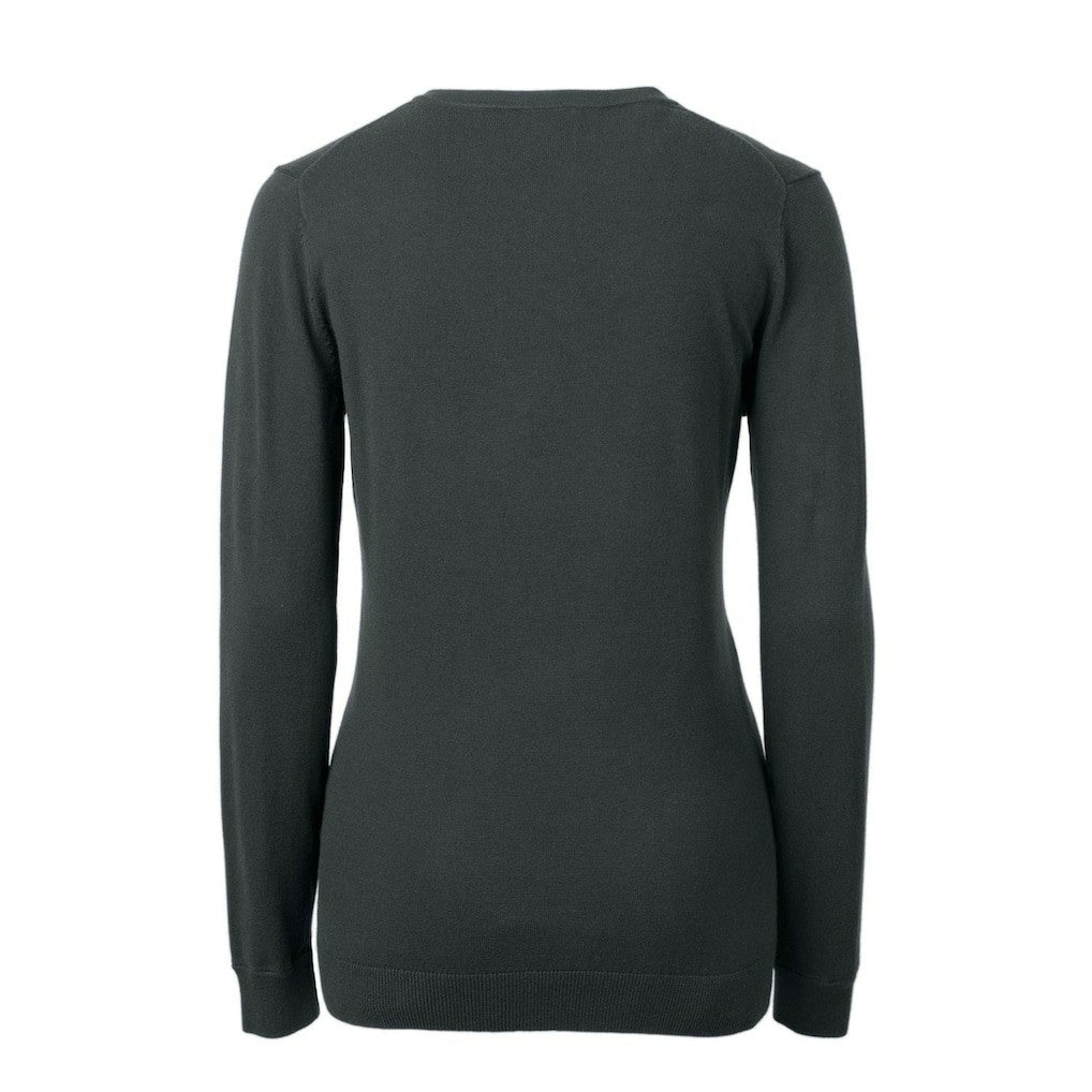 Cutter & Buck Women's Throwback Logo Lakemont Tri-Blend V-Neck Sweater - Cleveland Browns