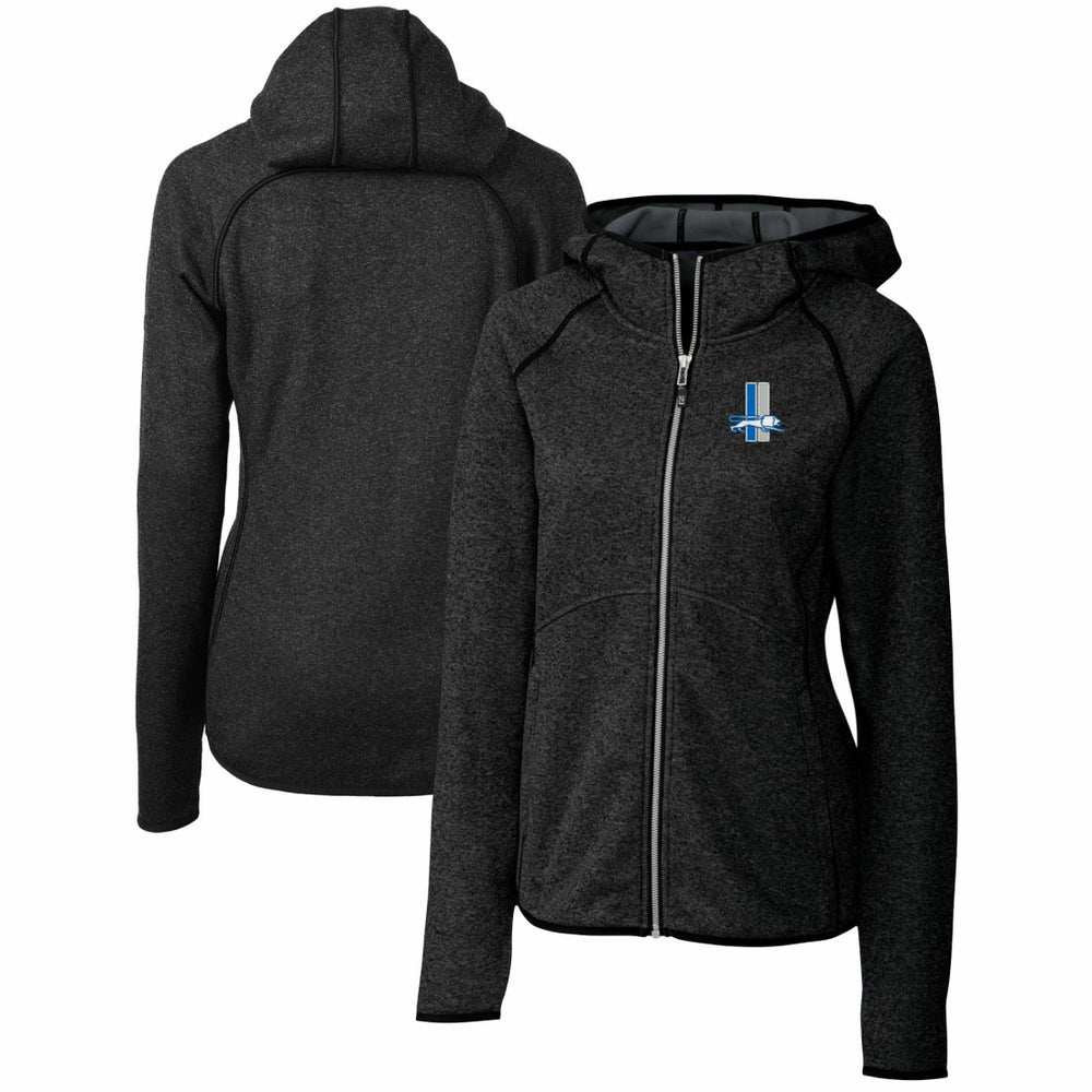 Cutter & Buck Women's Throwback Logo Mainsail Full-Zip Jacket - Detroit Lions
