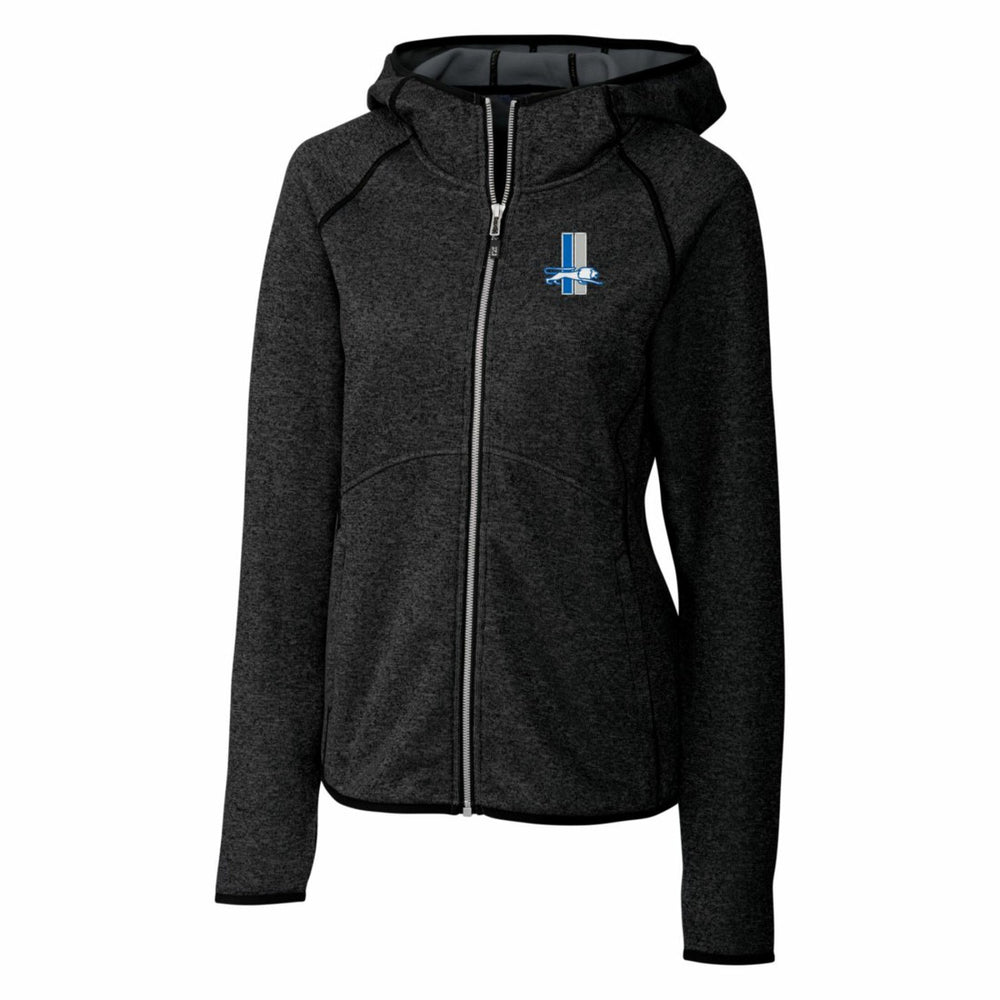 Cutter & Buck Women's Throwback Logo Mainsail Full-Zip Jacket - Detroit Lions