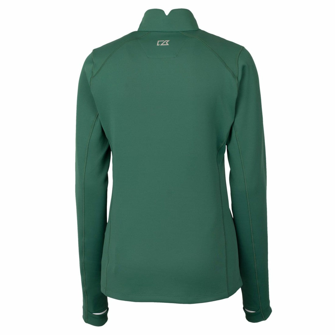 Cutter & Buck Women's Throwback Logo Traverse Stretch Quarter-Zip Pullover Top - Green Bay Packers