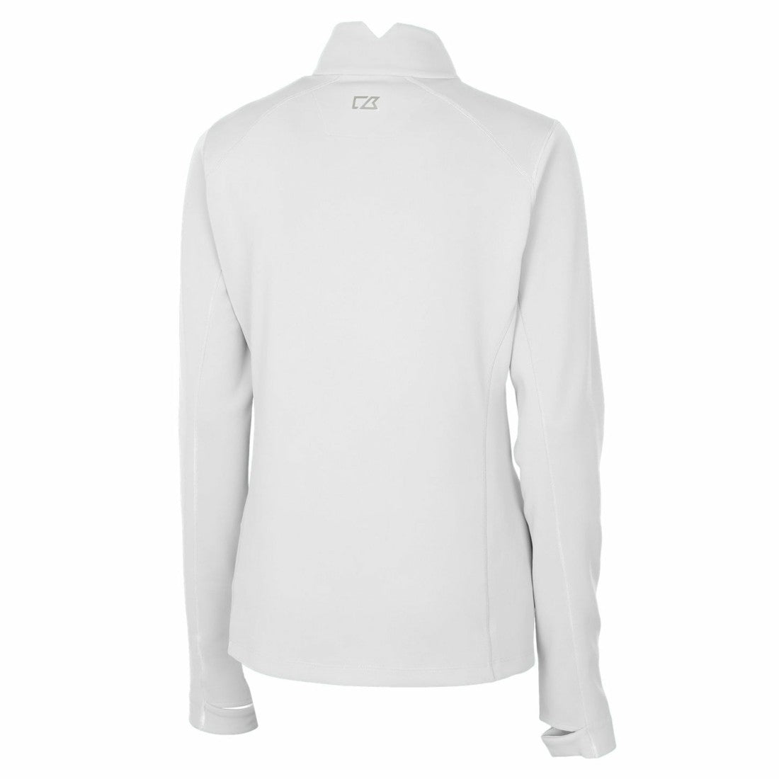 Cutter & Buck Women's Throwback Logo Traverse Stretch Quarter-Zip Pullover Top - Detroit Lions