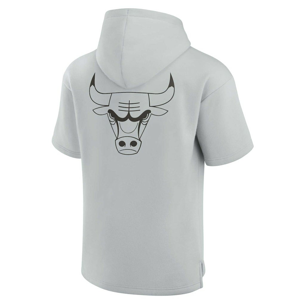 NBA Chicago Bulls Unisex Elements Super Soft Fleece Short Sleeve Pullover Hoodie sale