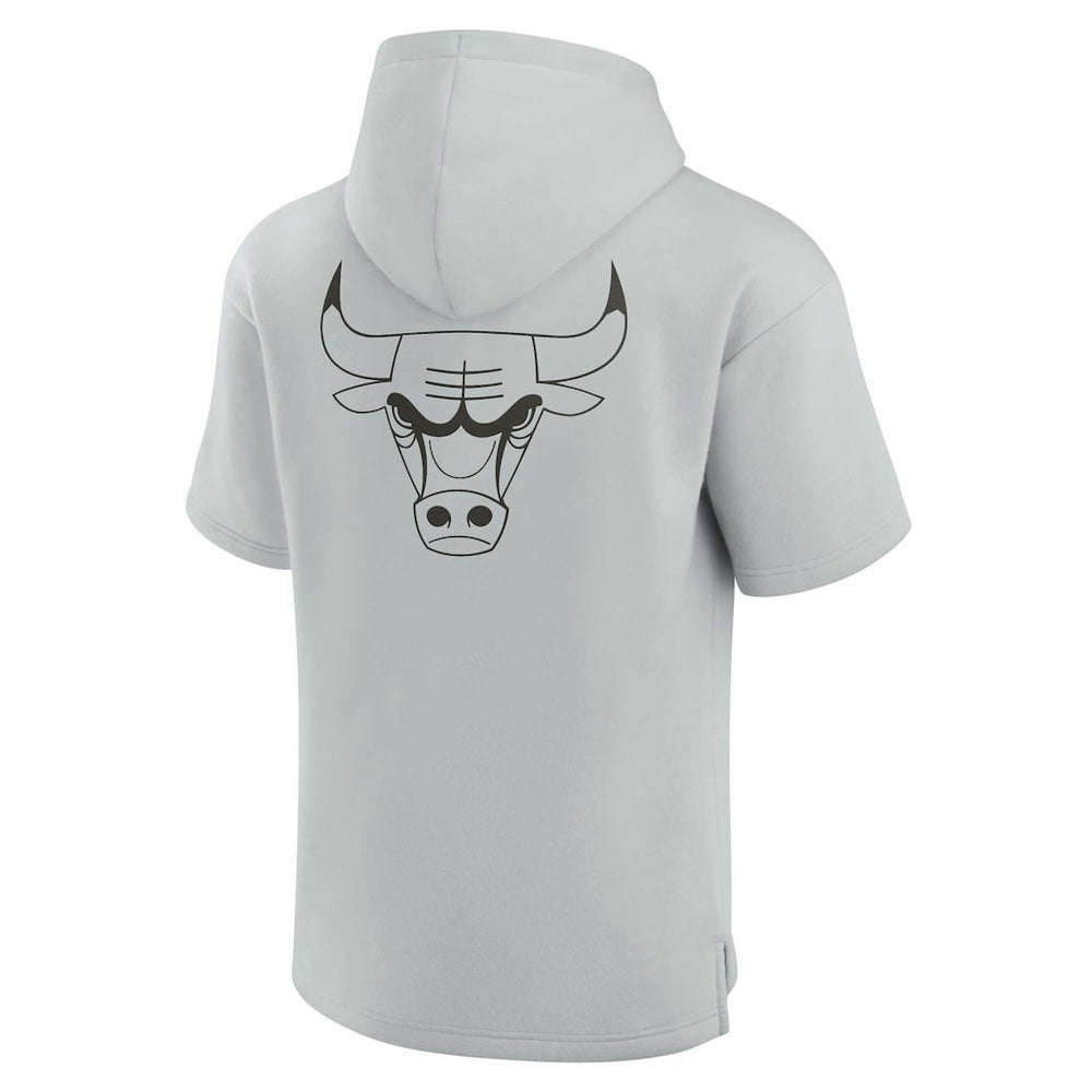 NBA Chicago Bulls Unisex Elements Super Soft Fleece Short Sleeve Pullover Hoodie sale