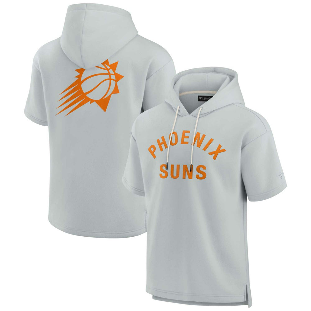 NBA Phoenix Suns Unisex Elements Super Soft Fleece Short Sleeve Pullover Hoodie