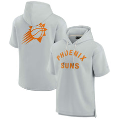 NBA Phoenix Suns Unisex Elements Super Soft Fleece Short Sleeve Pullover Hoodie