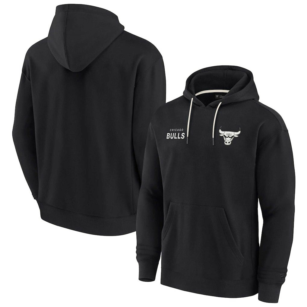NBA Chicago Bulls Unisex Elements Super Soft Fleece Pullover Hoodie