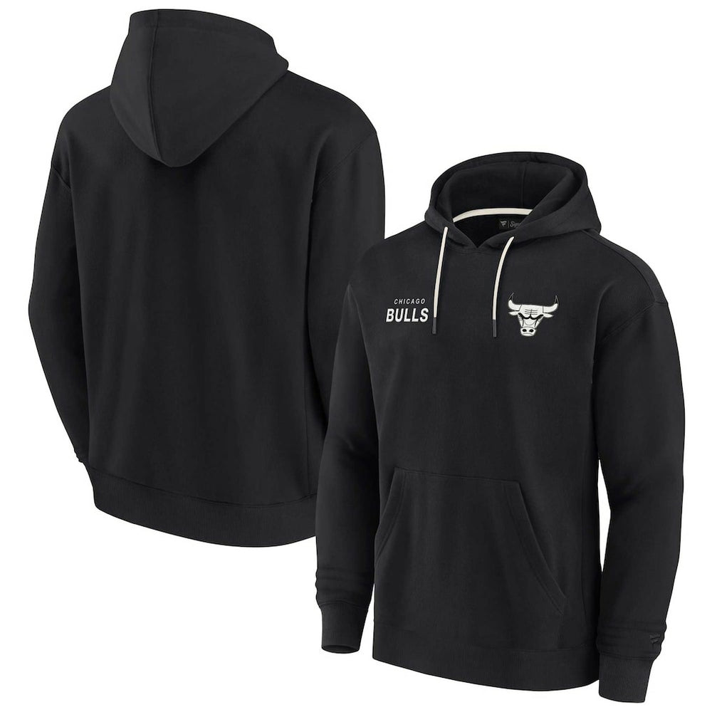 NBA Chicago Bulls Unisex Elements Super Soft Fleece Pullover Hoodie