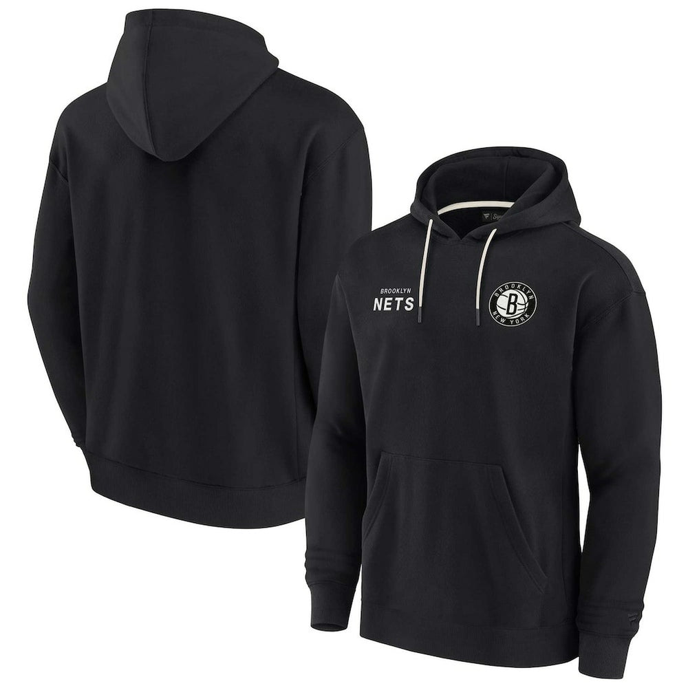 NBA Brooklyn Nets Unisex Elements Super Soft Fleece Pullover Hoodie