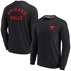 NBA Chicago Bulls Unisex Elements Super Soft Long Sleeve T-Shirt sale