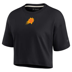 NBA Phoenix Suns Women's Elements Super Soft Boxy Cropped T-Shirt