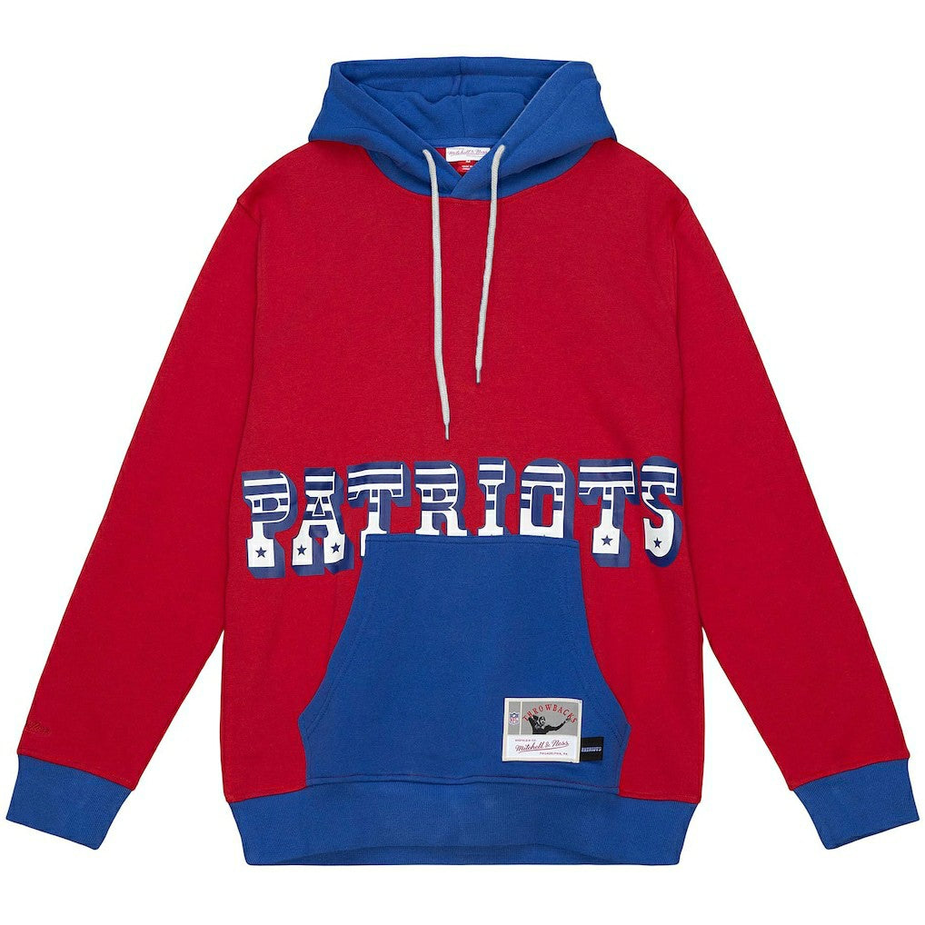 Big & Tall Big Face Pullover Hoodie - New England Patriots