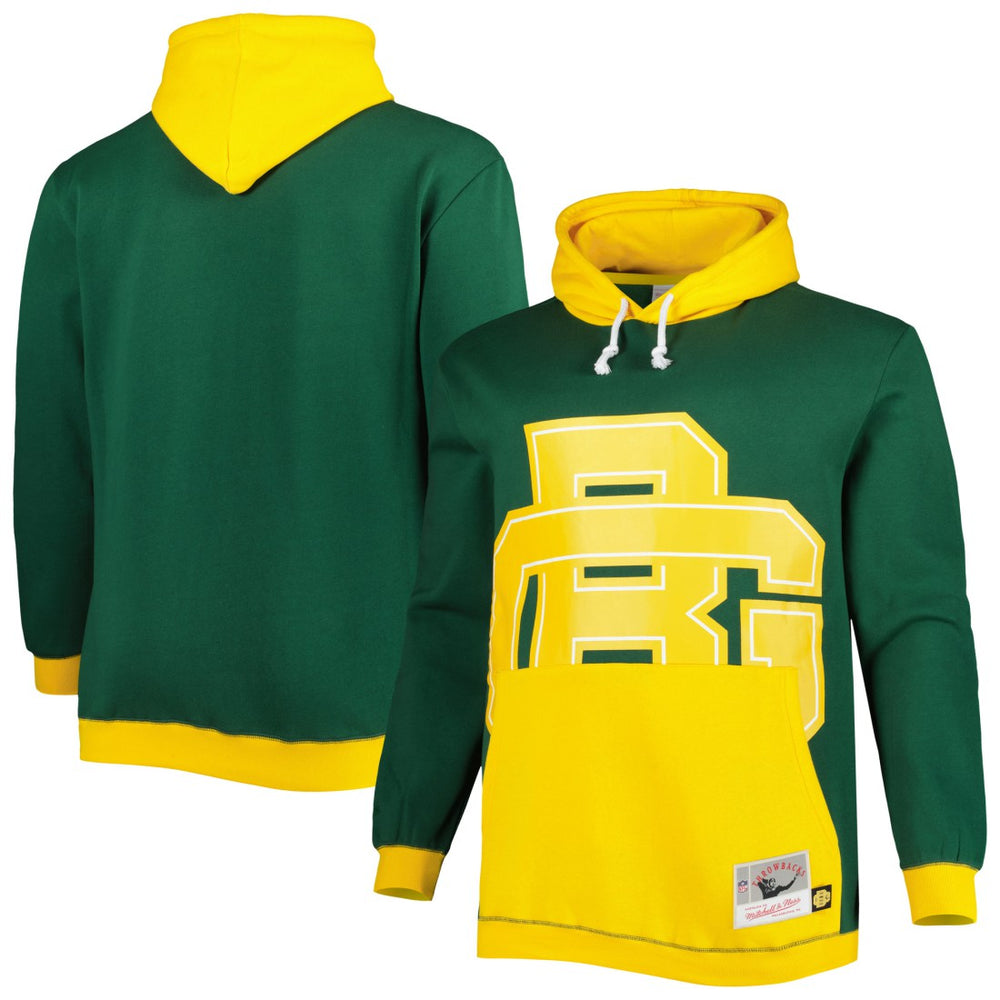 Big & Tall Big Face Pullover Hoodie - Green Bay Packers