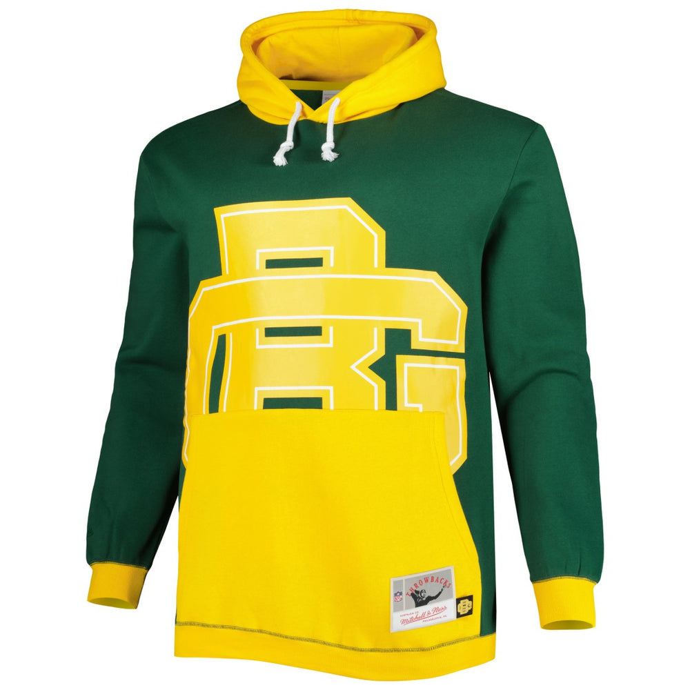 Big & Tall Big Face Pullover Hoodie - Green Bay Packers