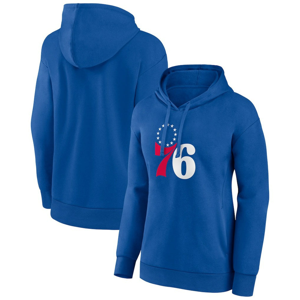 NBA Philadelphia 76ers Women's Team Primary Logo Pullover Hoodie