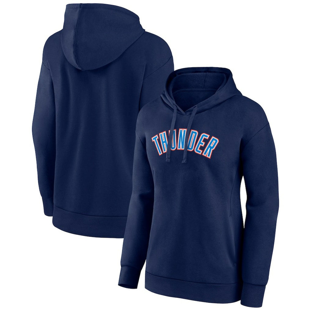 NBA Oklahoma City Thunder Women's Wordmark Alt Pullover Hoodie