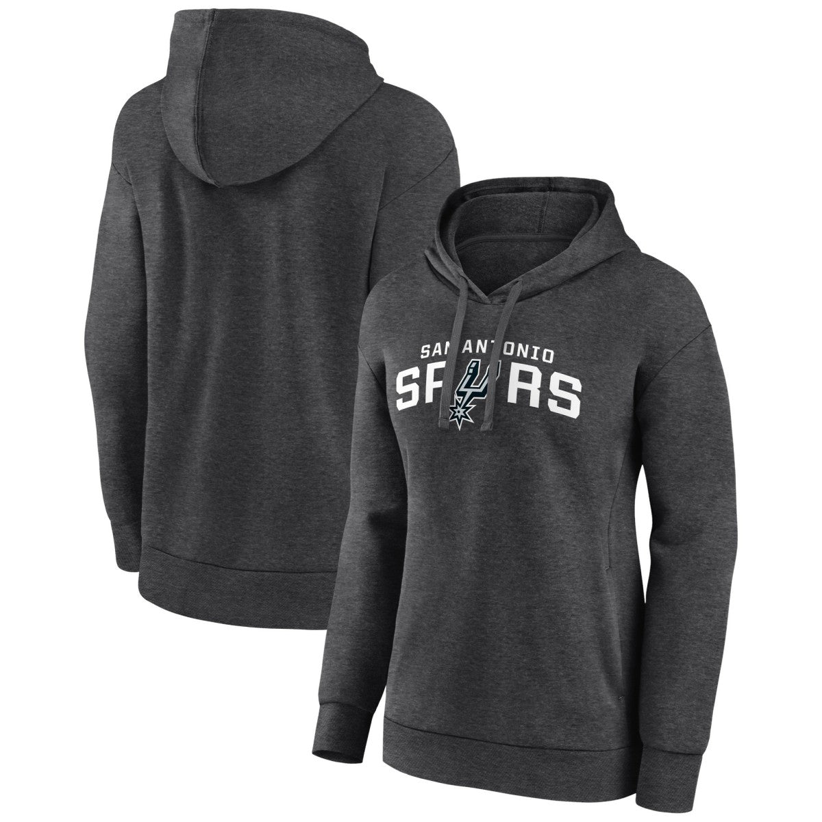 NBA San Antonio Spurs Women's Wordmark Alt Pullover Hoodie