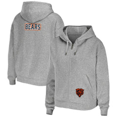 WEAR by Erin Andrews Women's Team Full-Zip Hoodie - Chicago Bears