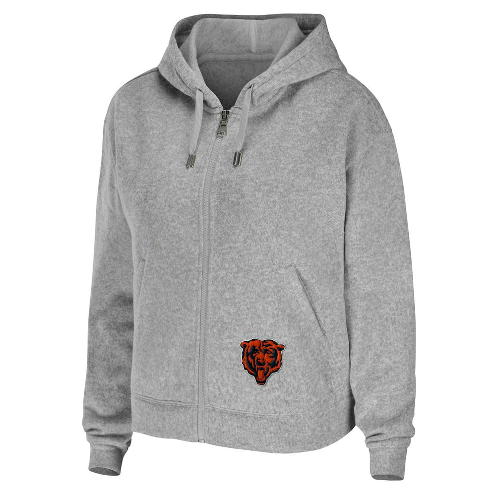 WEAR by Erin Andrews Women's Team Full-Zip Hoodie - Chicago Bears