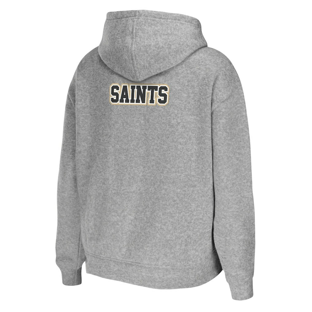 WEAR by Erin Andrews Women's Team Full-Zip Hoodie - New Orleans Saints