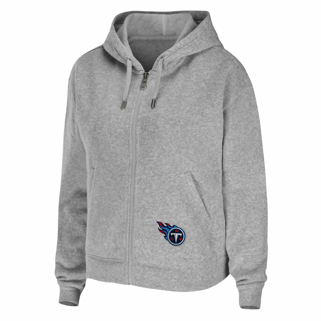 WEAR by Erin Andrews Women's Team Full-Zip Hoodie - Tennessee Titans