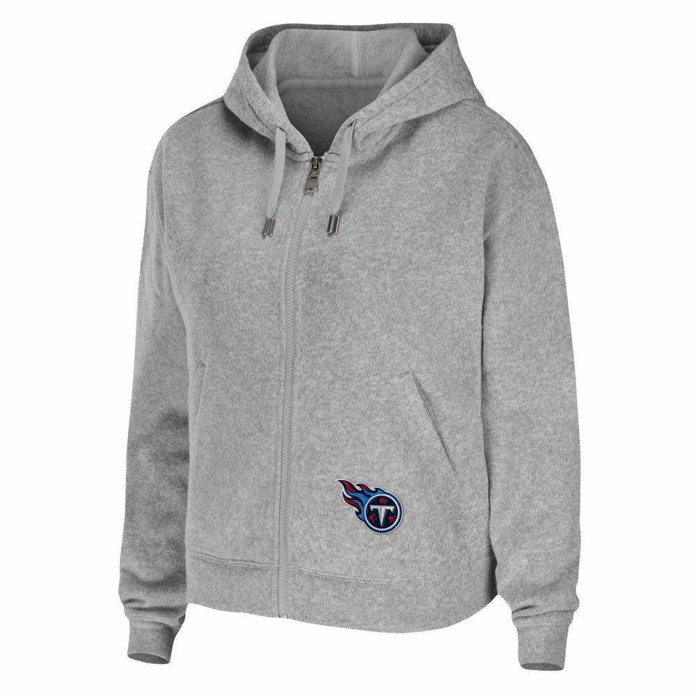 WEAR by Erin Andrews Women's Team Full-Zip Hoodie - Tennessee Titans