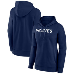 NBA Minnesota Timberwolves Women's Wordmark Alt Pullover Hoodie