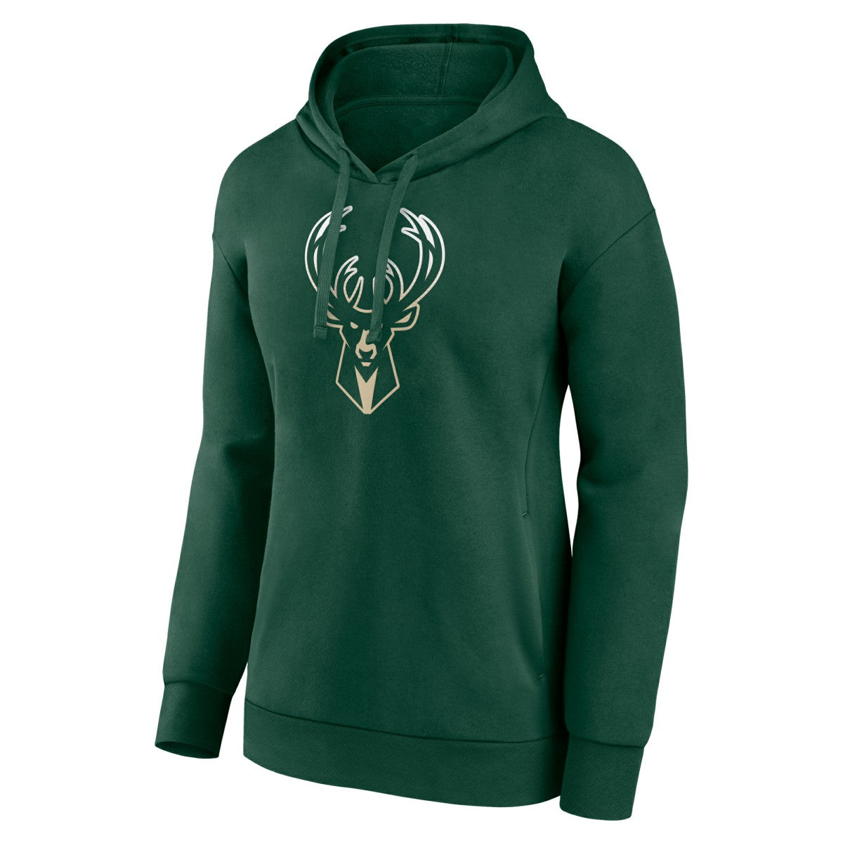 NBA Milwaukee Bucks Women's Gradient Logo Pullover Hoodie