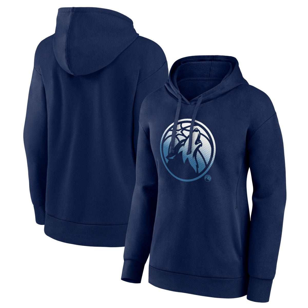 NBA Minnesota Timberwolves Women's Gradient Logo Pullover Hoodie