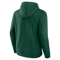 NHL Green Minnesota Wild Fanatics Primary Logo Pullover Hoodie