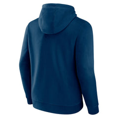 NHL Deep Sea Blue Seattle Kraken Fanatics Primary Logo Pullover Hoodie