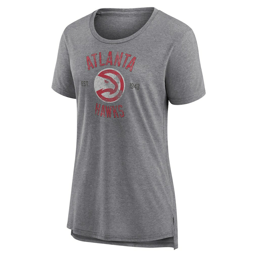 NBA Atlanta Hawks Women's Heritage Tri-Blend T-Shirt