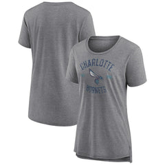 NBA Charlotte Hornets Women's Heritage Tri-Blend T-Shirt