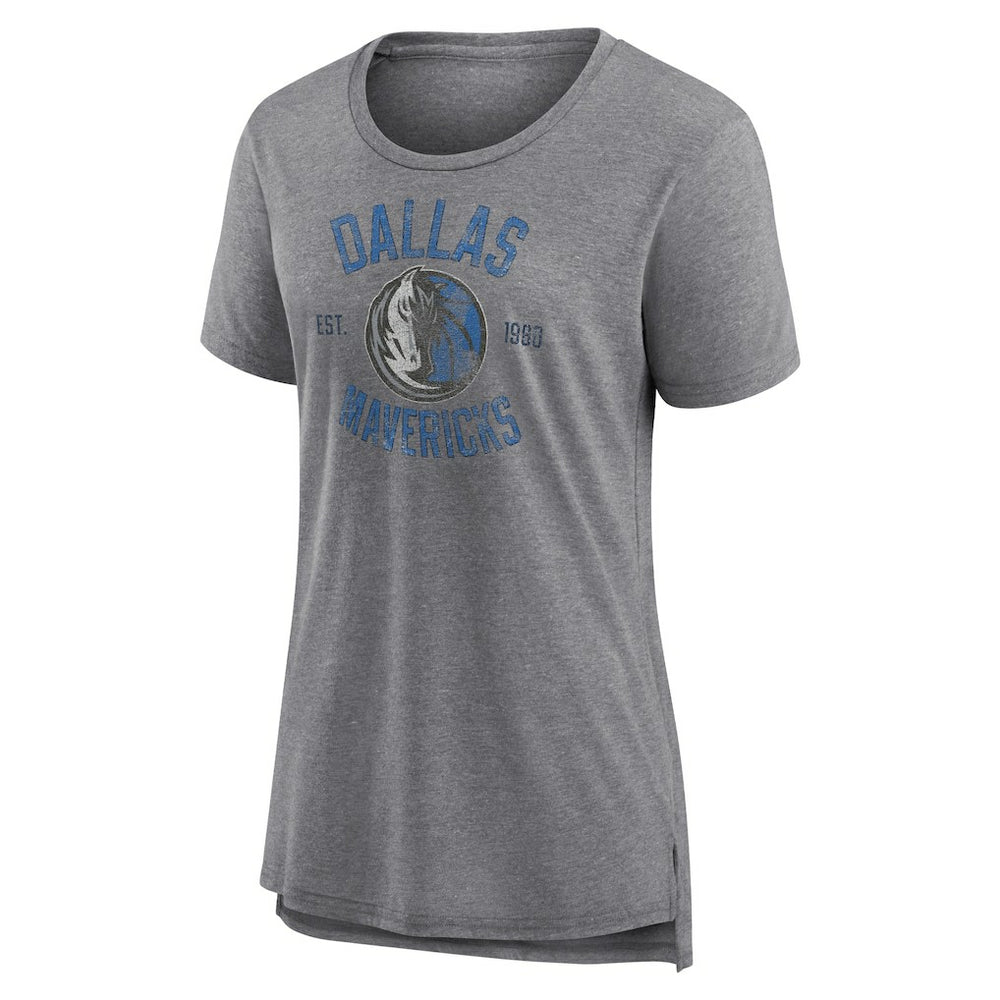 NBA Dallas Mavericks Women's Heritage Tri-Blend T-Shirt sale
