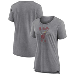 NBA Miami Heat Women's Heritage Tri-Blend T-Shirt
