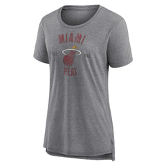 NBA Miami Heat Women's Heritage Tri-Blend T-Shirt