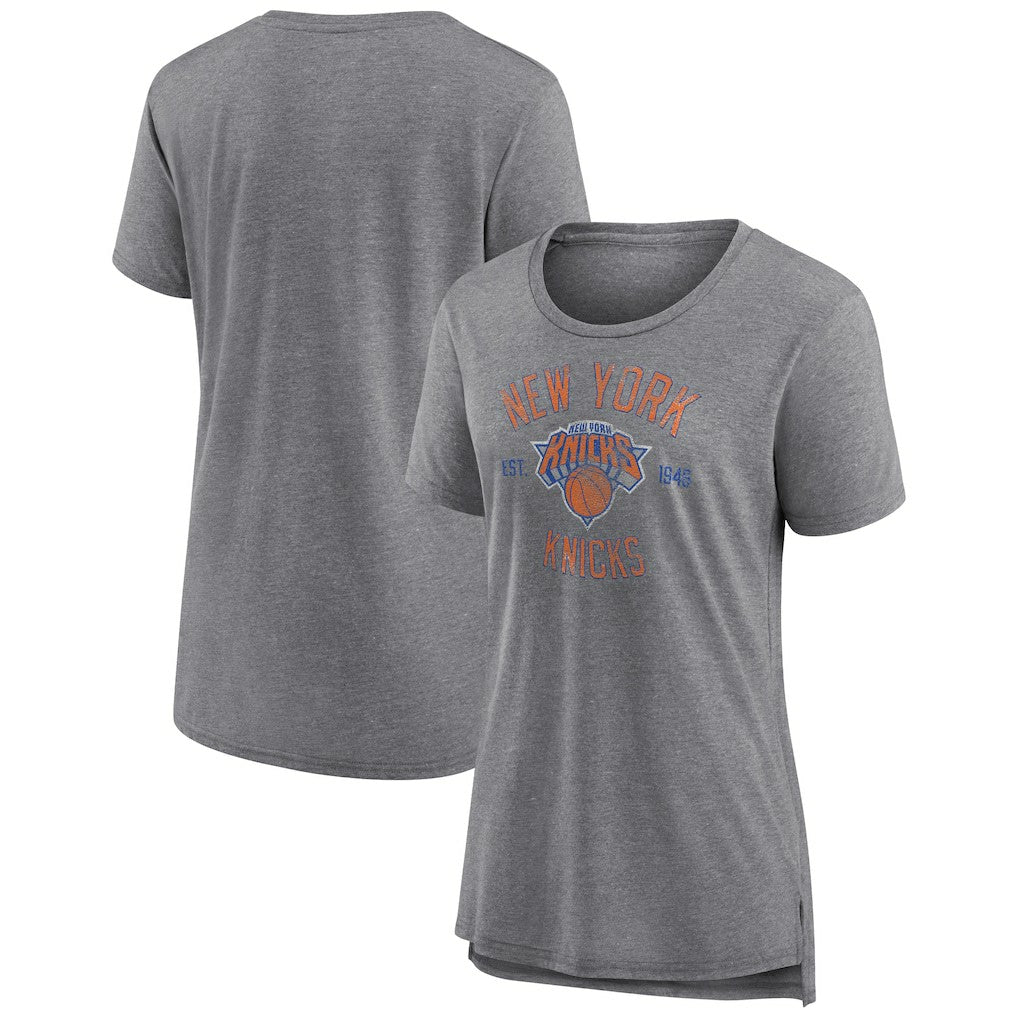 NBA New York Knicks Women's Heritage Tri-Blend T-Shirt