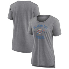 NBA Oklahoma City Thunder Women's Heritage Tri-Blend T-Shirt