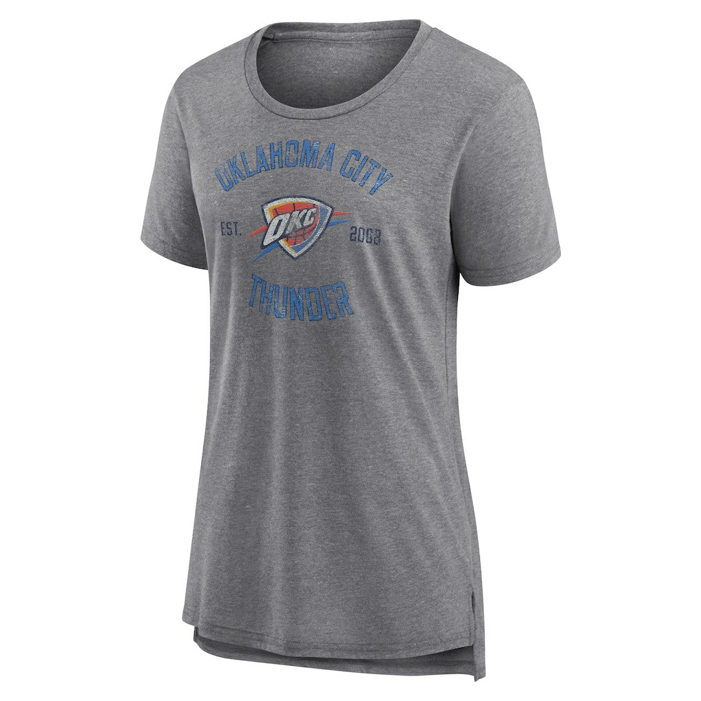 NBA Oklahoma City Thunder Women's Heritage Tri-Blend T-Shirt