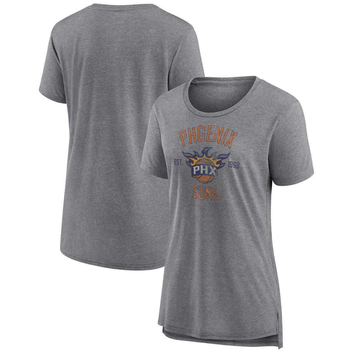 NBA Phoenix Suns Women's Heritage Tri-Blend T-Shirt