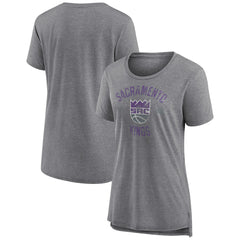 NBA Sacramento Kings Women's Heritage Tri-Blend T-Shirt