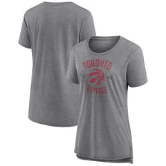 NBA Toronto Raptors Women's Heritage Tri-Blend T-Shirt