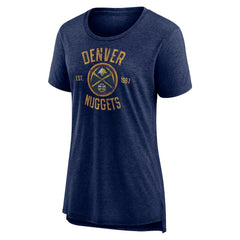 NBA Denver Nuggets Women's Heritage Tri-Blend T-Shirt sale