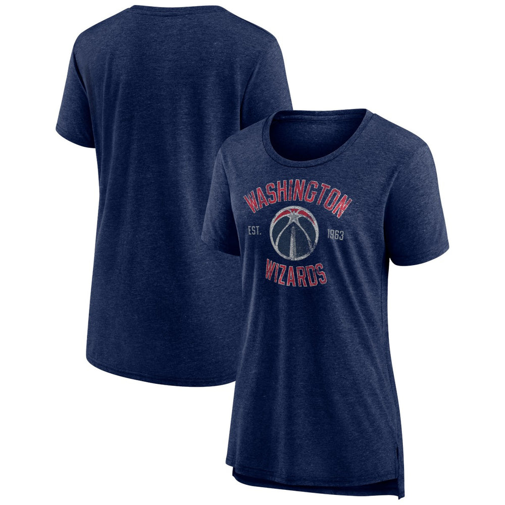 NBA Washington Wizards Women's Heritage Tri-Blend T-Shirt