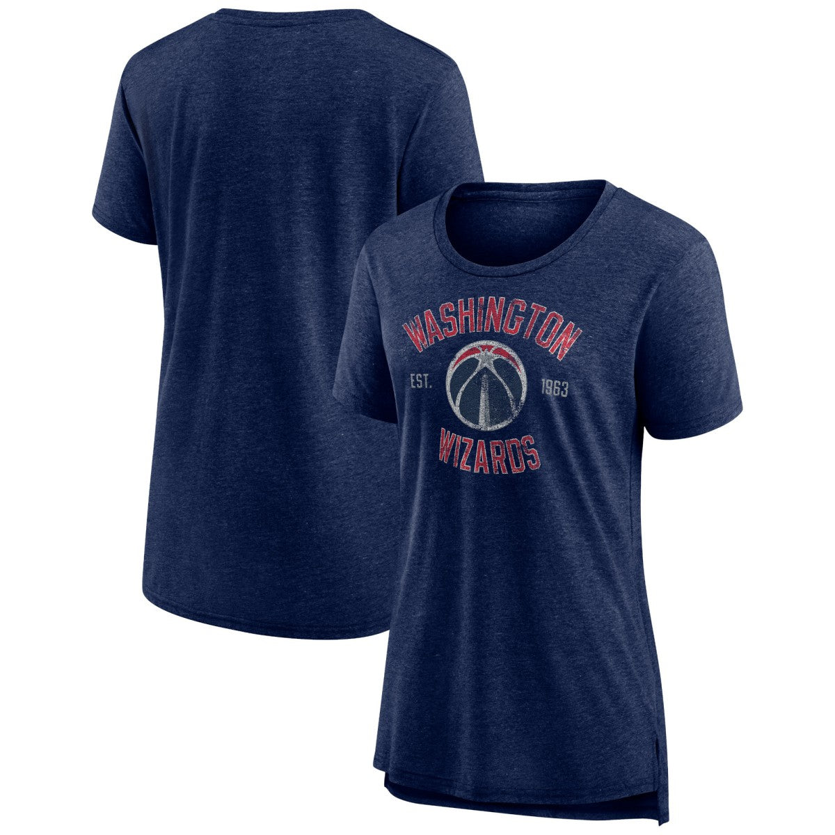 NBA Washington Wizards Women's Heritage Tri-Blend T-Shirt